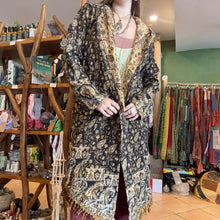 Load image into Gallery viewer, Paisley Wool Coat ~ Festival ~ Gypsy