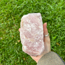 Load image into Gallery viewer, Rose Quartz XL Rough Piece