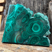 Load image into Gallery viewer, Malachite slice #2