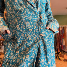 Load image into Gallery viewer, Paisley Wool Coat ~ Festival ~ Gypsy