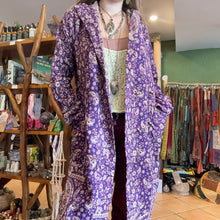 Load image into Gallery viewer, Paisley Wool Coat ~ Festival ~ Gypsy