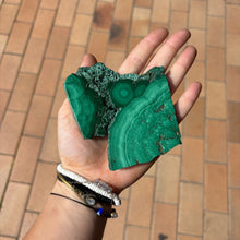 Load image into Gallery viewer, Malachite slice #5