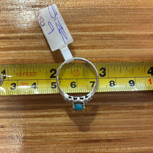 Load image into Gallery viewer, Turquoise Sterling Silver  Ring ~ Size 9