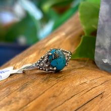 Load image into Gallery viewer, Turquoise Sterling Silver  Ring ~ Size 9