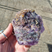 Load image into Gallery viewer, Natural Purple Fluorite Piece