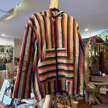 Load image into Gallery viewer, Brushed Cotton Fleece Lined Hippie Jacket