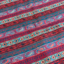 Load image into Gallery viewer, Striped Nepalese Wool Throw Rug