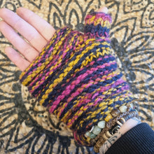 Load image into Gallery viewer, Coloured Fingerless Winter Gloves - Polar Fleece Lined!