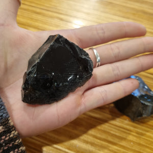 Natural Obsidian Roughs ~ Protection ~ truth
