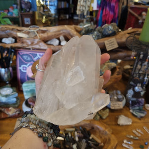 Natural Clear Quartz Cluster~ Healing ~ Cleansing ~ Purifying