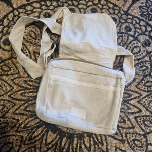 Plain Hemp shoulder bag - Side Satchel, Made In Nepal