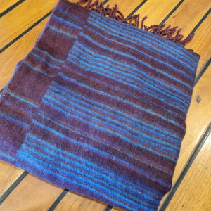 Nepalese Wool Throw Rug