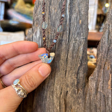 Load image into Gallery viewer, Opal and Fluorite Handmade Necklace