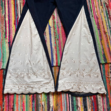 Load image into Gallery viewer, Upcycled Denim Flares~  Festival ~ 70s Style ~ (style 2)