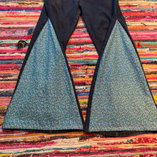 Load image into Gallery viewer, Upcycled Denim Flares ~  Festival ~ 70s Style ~ (style 13 )