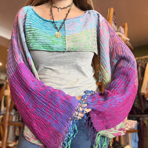 Handmade Boho Shawl Top Style 31