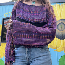 Load image into Gallery viewer, Handmade Boho Shawl Top Style 13