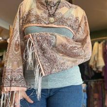 Load image into Gallery viewer, Handmade Boho Shawl Top Style 53