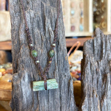 Load image into Gallery viewer, Handmade Green Kyanite Necklace