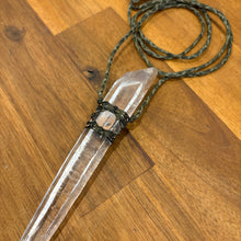 Load image into Gallery viewer, Handmade Clear Quartz Necklace