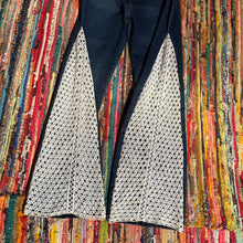 Load image into Gallery viewer, Upcycled Denim Flares~  Festival ~ 70s Style ~ (style 42)