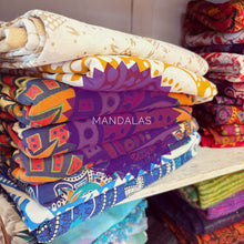 Load image into Gallery viewer, Queen Mandala Bed Throws / Wall Hangings / Couch Cover