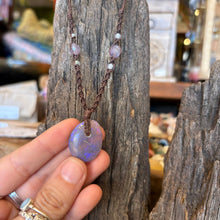 Load image into Gallery viewer, Opal and Fluorite Handmade Necklace