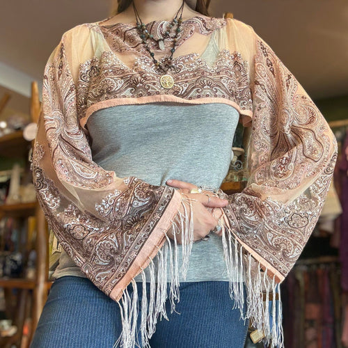 Handmade Boho Shawl Top Style 53