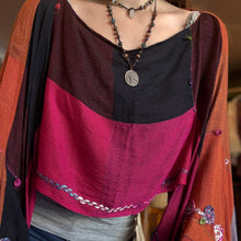 Load image into Gallery viewer, Handmade Boho Shawl Top Style 8