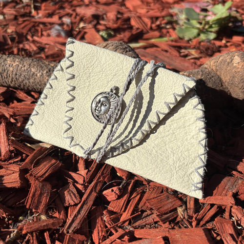 Handmade Leather Foraging Pouch