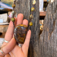 Load image into Gallery viewer, Boulder Opal Handmade Necklace