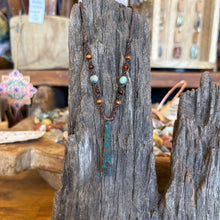 Load image into Gallery viewer, Ruby in Fuschite Handmade Necklace