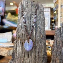 Load image into Gallery viewer, Opal and Fluorite Handmade Necklace