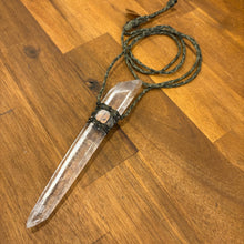 Load image into Gallery viewer, Handmade Clear Quartz Necklace
