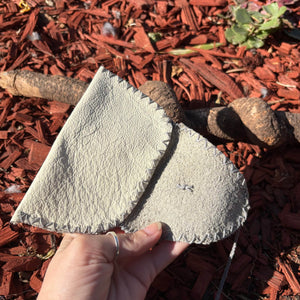 Handmade Leather Foraging Pouch