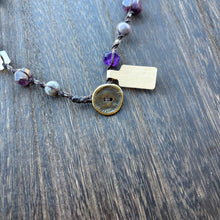 Load image into Gallery viewer, Amethyst Handmade Choker