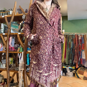 Paisley Wool Coat ~ Festival ~ Gypsy