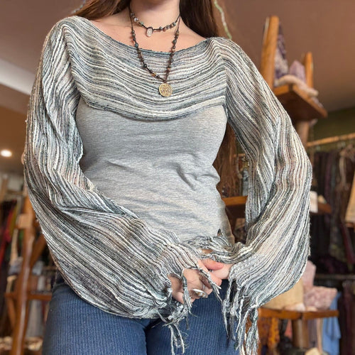Handmade Boho Shawl Top Style 30