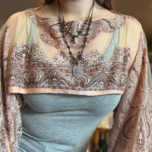 Handmade Boho Shawl Top Style 53