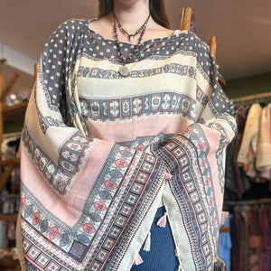 Handmade Boho Shawl Top Style 11