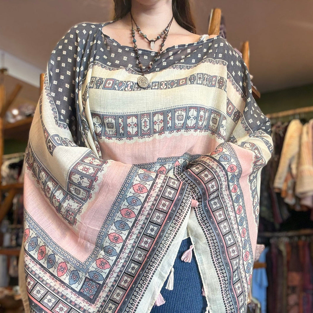 Handmade Boho Shawl Top Style 11