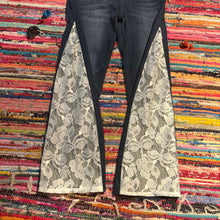 Load image into Gallery viewer, Upcycled Denim Flares~  Festival ~ 70s Style ~ (style 41)