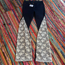 Load image into Gallery viewer, Upcycled Denim Flared Jeans Style 34 ~ Festival ~ 70s Style ~