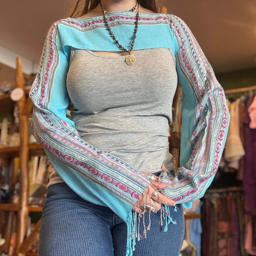 Handmade Boho Shawl Top Style 32