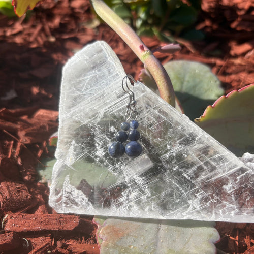 Sodalite Beaded Earrings