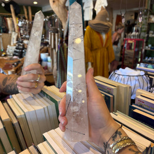 Toumalinated Quartz Generator ~ Protection ~ Healing ~ Grounding