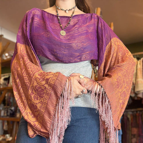 Handmade Boho Shawl Top Style 12