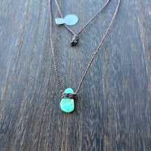 Load image into Gallery viewer, Handmade Baby Green Chrysoprase Necklace