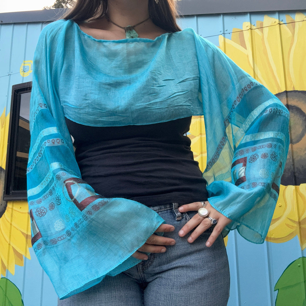 Handmade Boho Shawl Top Style 30