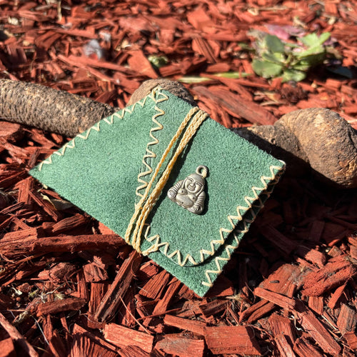 Handmade Leather Foraging Pouch